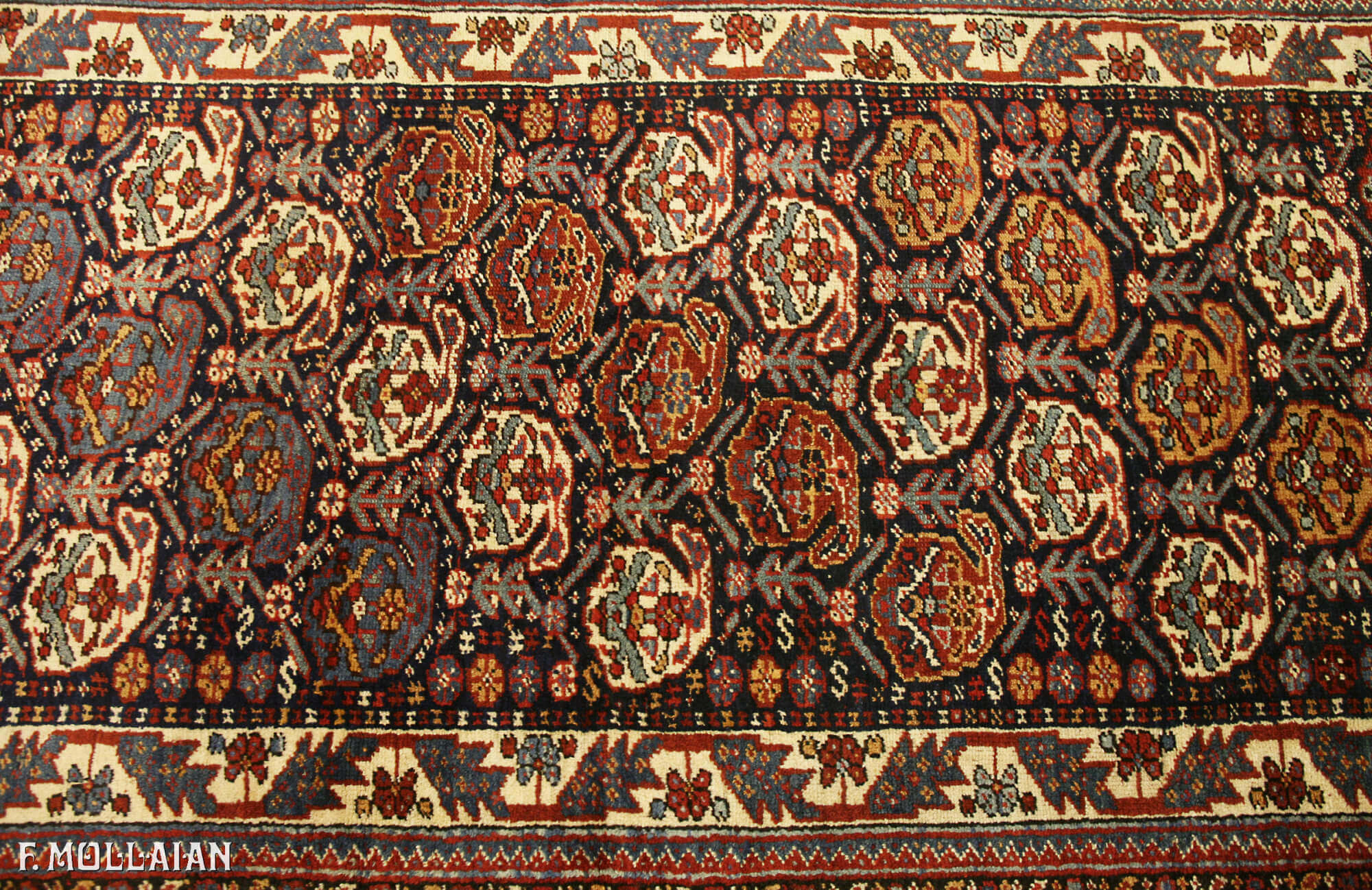 Antique Persian Shahsavan Runner Rug n°:17441537